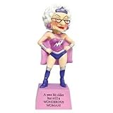 Biddys Wonderous Woman Bobble Figurine