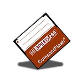 4GB CF (Compact Flash) Card Hi Speed 266 (CAQ)