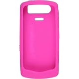 BlackBerry Rubberized Skin for BlackBerry 8100 Pearl (Magenta) [Bulk Packag ....