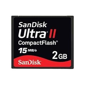 SanDisk SDCFH-002G-A11 2GB 15MB Ultra II CF Card by SanDisk