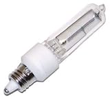 100 watt 120 volt T4 Candelabra Screw (E12) Base Eiko Light Bulb