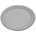 PrimeWare PL-16-2 White Molded Fiber Heavy Platter, 12-1/2" Length x 10" Width (Case of 500)