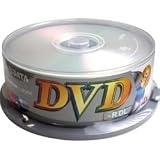 100 Ritek Ridata Dual Layer 8.5GB 4X DVD-R DL (Logo on Top)