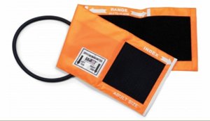 Large Adult Cuff/ Bladder-Orange <br/>Latex Free