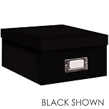 Pioneer B-1 Photo / Video Storage Box - holds over 1,100 photos up to 4'' x 7'' or 10 VHS videos Solid Color