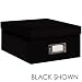 Pioneer B-1 Photo / Video Storage Box - holds over 1,100 photos up to 4'' x 7'' or 10 VHS videos Solid Color