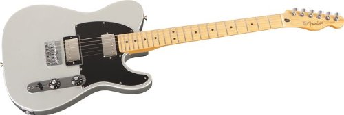 Fender Blacktop Telecaster HH Electric Guitar Silver Maple
