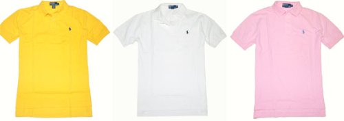 POLO Ralph Lauren Polo Casual Classic Pony Logo Short Sleeved Mens Mesh Shirt 100% AUTHENTIC