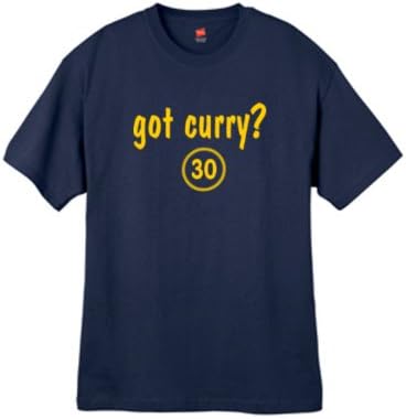 Mens Got Curry ? Navy Blue T Shirt Size Medium