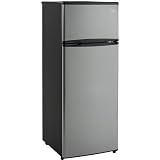 Avanti RA752PST 22 7.5 cu. ft. Top-Freezer Refrigerator Platinum Finish