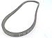 DAYTON 6A142 V-Belt, 34IN Diameter, 1/2IN Wide, (A32)