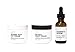 Aura Skin Three Pack #1 Gift Box or Mother's Day Retinol Night Cream 2.5% Retinol, Vitamin Rich Day Cream with Vitamins A, B5, C, E, Vitamin C Serum With 20% Vitamin C, Hyaluronic Acid, Ferulic Acid