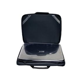 Compaq Presario CQ60-210US 15.6-Inch Laptop CaseCrown Check Point Friendly Double Memory... by CaseCrown