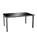 Produkt-Bild: Gartentisch Glastisch Aluminium 150x90cm - Anthr./Schw.