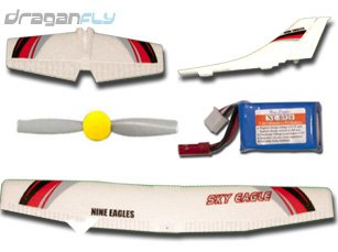 Crash Kit for the 9Eagles Cessna Sky Eagle Park Flyer RTF 2.4G