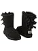 UGG Kids Girls' Bailey Bow, Black, 6 Big Kid M