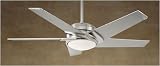 Casablanca 3245T Stealth - Intelitouch Brushed Nickel Contemporary Ceiling Fan 53 Blade Span