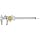 Brown & Sharpe 599-579-14 Dial Caliper, Stainless Steel, Yellow Face, 0-150mm Range, +/-0.02mm Accuracy, 2mm Resolution, Meets DIN 862 Specifications