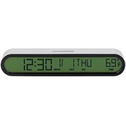 Lexon Jet Wall/Table Alarm Clock Aluminum