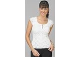 Misses Bay Studio Career Eyelet Lace Top
