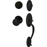 Cosmas 300 Series Oil Rubbed Bronze Handleset with 20 Series Interior (We Key Lock Orders Alike for Free)