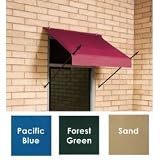 Awning - 4 Foot - Designer (Burgundy) (4' Long)
