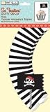 Westrim Crafts Cupcake Wrappers And Toppers 8/Pkg Pirate; 3 Items/Order
