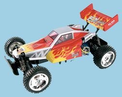 Remote Controlled 1:10 Scaled 4 x 4 Buggy