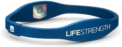 LifeStrength Negative Ion Bracelet, Blue, Large