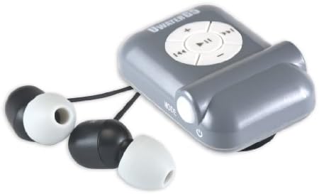 UWaterG5 100% Waterproof Action MP3/FM Player (Grey and white)