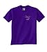Custom embroidered ballet dance MOM design on t-shirt