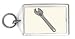 Kitchen & Housewares : Wrench Keychain