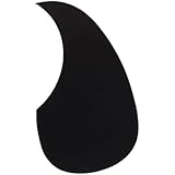 Acoustic Guitar Pickguard Pick Guard Self Adhesive Black