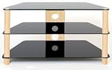 Blok - RAXX 4.0 - Oak & Glass TV Stand AV Unit SUMMER SALE RRP £249!