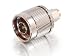 New CABLES TO GO RP-SMA PLUG TO N-Series MALE ADAPTER Silver AUDIO VIDEO Coax Lifetime Warranty