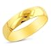 14K Yellow Gold 5mm Men\'s Wedding Band Ring