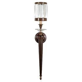 Fine Art Lamps 605850 1LT Wall Sconce Eaton Place Old World Indoor Lighting by Fine Art Lamps