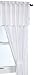 Nautica Tuck Dobby 63-inch Tab Top Panel, White