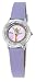 Disney Women's TK1008 Tinkerbell Pink Dial Purple Strap Watch