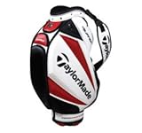 Taylor made tmx 9.5in staff bag black/white/red