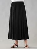 Ulla Popken Matte Jersey A-Line Skirt