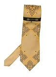 Phat Farm - Phat Farm Brown and Tan Ornate Diamond Tie