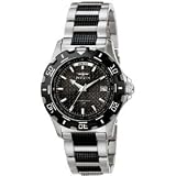 Search : INVICTA MEN'S SWISS PYTHON ALL STAINLESS W/BLACK DIAL-BEZEL & TWO-TONE BRACELET - 6074