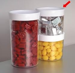 Covina Clear Acrylic Canister - 20 Oz