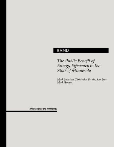 The Public Benefit of Energy Efficiency to the State of Minnesota