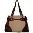 Etienne Aigner Purse Handbag Hawthorne Collection Khaki Fakhk