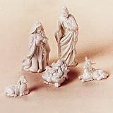 PORCELAIN NATIVITY SET 5 PIECES