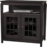 Techcraft BAY3232B Tall-Boy 32-Inch A/V Credenza (Black)