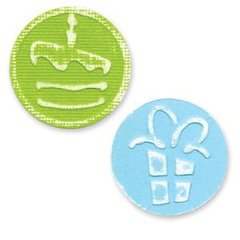 Sizzix Embosslits Die-Birthday Envelope Seals