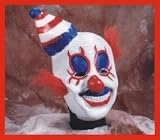 Full Head Latex Clown Mask